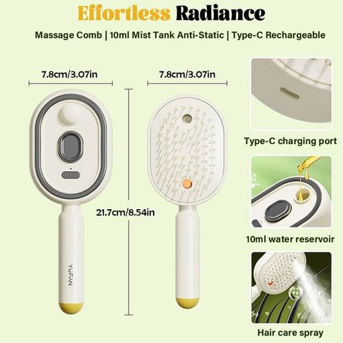 Electric Steaming Massage Hair Care Brush
