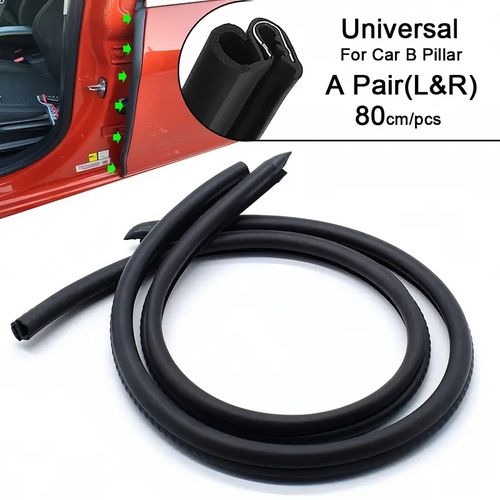 Car Door Seal Strip B-Pillar Seal Strip 80CM*2