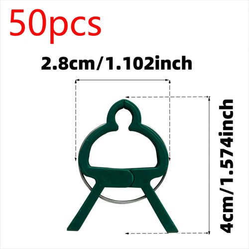 🔥50pcs Adjustable Plant Support Clips