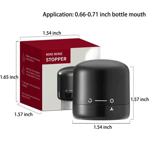 Silicone Sealed Wine Stopper