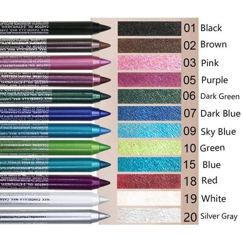 color eyeliner set