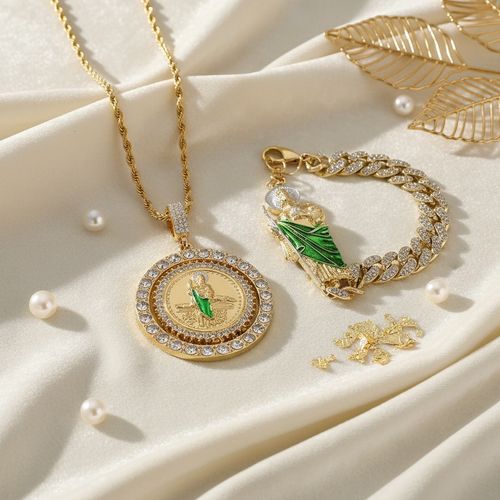 pcs Hip-hop Twisted Chain Necklace