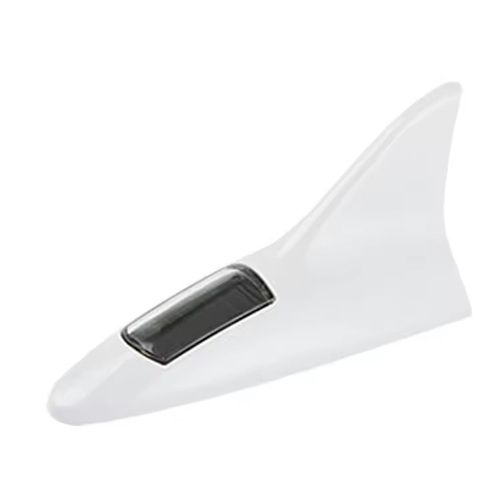 Solar Panel Roof Light Shark Flash Anti Collision Taillight