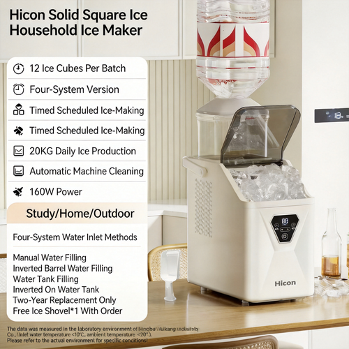 Mini, Fully Automatic Ice Maker