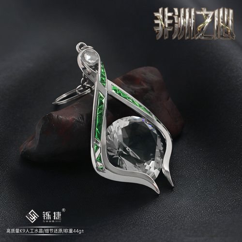 Heart of Africa Keychain