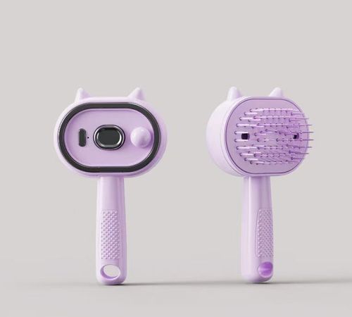 Cross-border Bestseller Electric Spray airbag Massage Comb Essential Oil Atomization Hair Care Featuring Self-cleaning