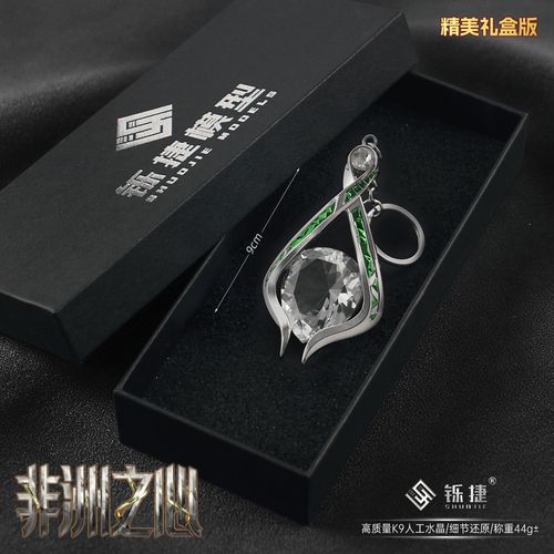 Heart of Africa Keychain