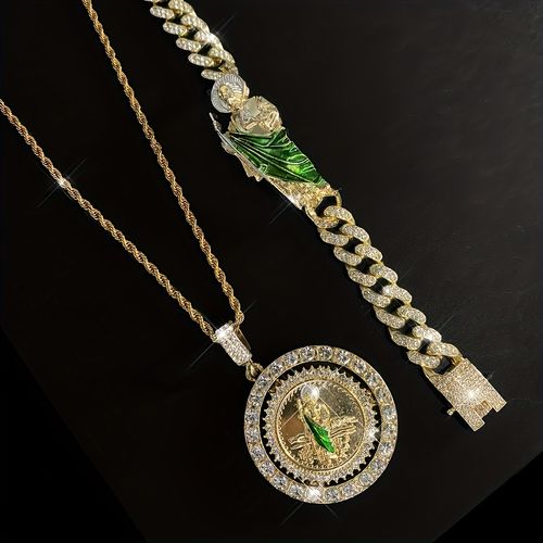 pcs Hip-hop Twisted Chain Necklace
