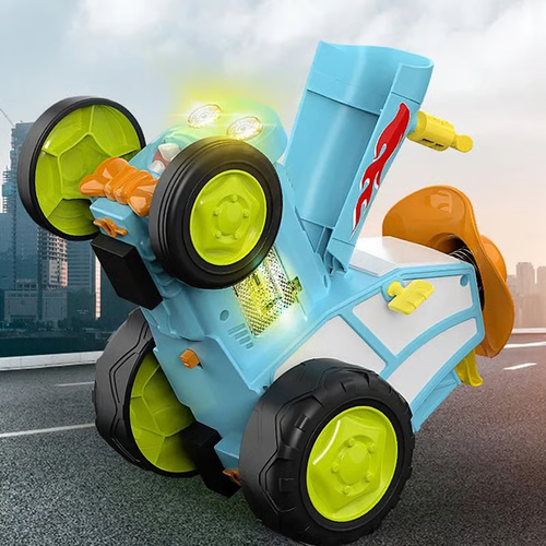 The Crazy Jumping RC Stunt Car: Break the Mould, Take Off with One Button!