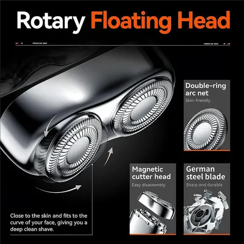 ⏰ 2026 New Upgrade Pocket Shaver USB Mini Shavers for Men