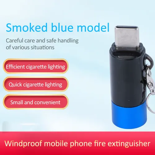 Flameless Windproof Coil Mini Type-C Lighter