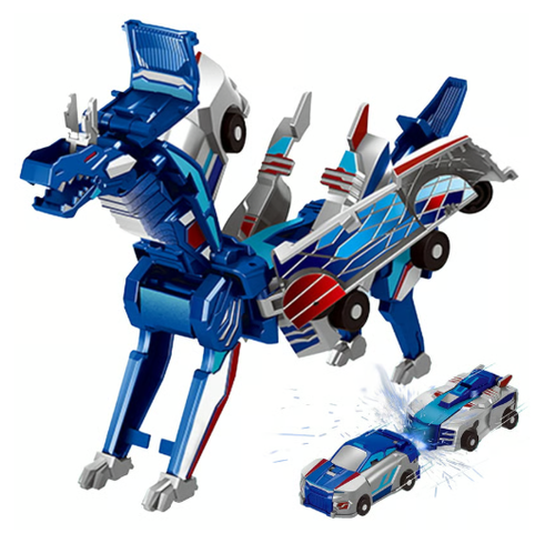 🎁Children's Day Special ✨ Collision Transforming Dinosaur Car Toy