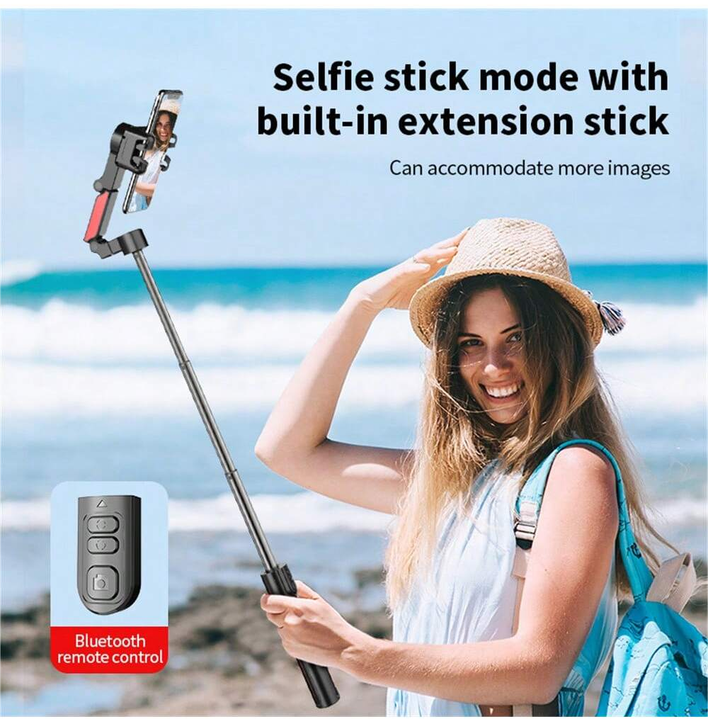 COOL DIER 2026 New AI face tracking Selfie stick tripod 360 Auto Rotation Follow Gimbal Stabilizer With Remote For tiktok Live