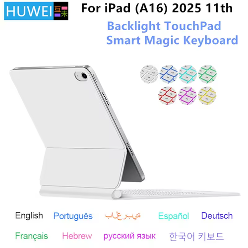 Magic Keyboard for iPad Pro 11 12.9 Air 4 Air 5 for iPad 10th Generation Pro 12.9 6th 5th 4th 3rd Gen Smart Cover Magnetic Case