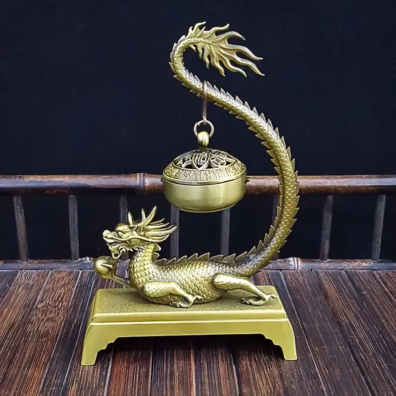 2PCS Golden Dragon Incense Burner｜Where Heritage Meets Modern Serenity 🌟