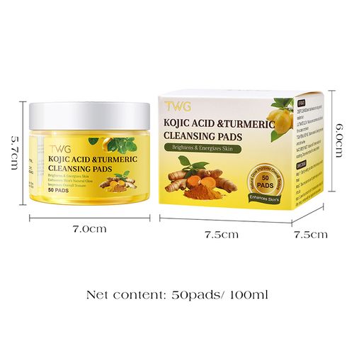 TWG Kojic Acid Turmeric Cleansing Pads