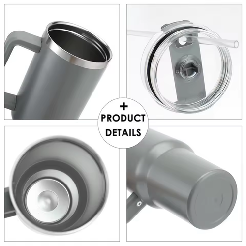 ✨ 34H Cold + 12H Hot! Your Tumbler for All-Year Sips of Happiness