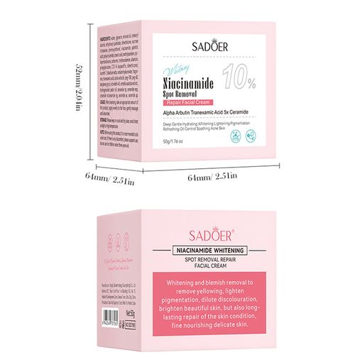 Nicotinamide Whitening and Freckle-Removing Cream 50g
