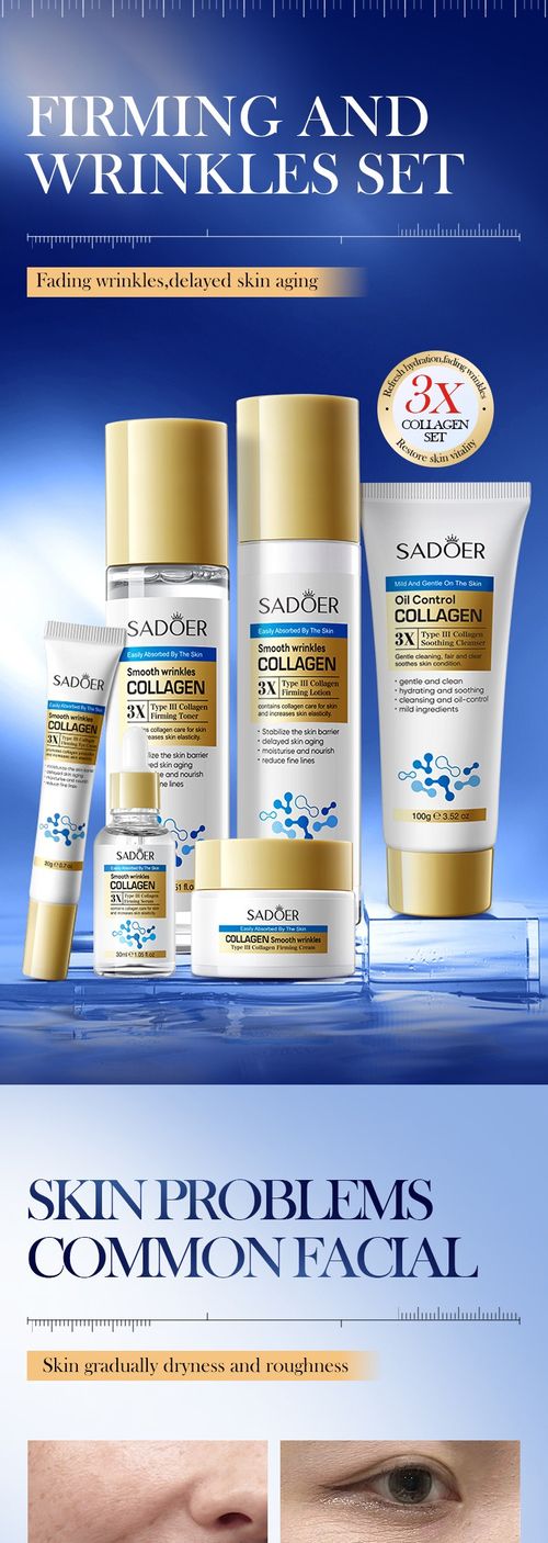 Collagen skin care set
