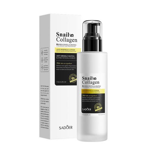 SADOER Facial Moisturizing, Nourishing, Repairing and Brightening Snail Collagen Anti-aging and Anti-wrinkle Skincare Set