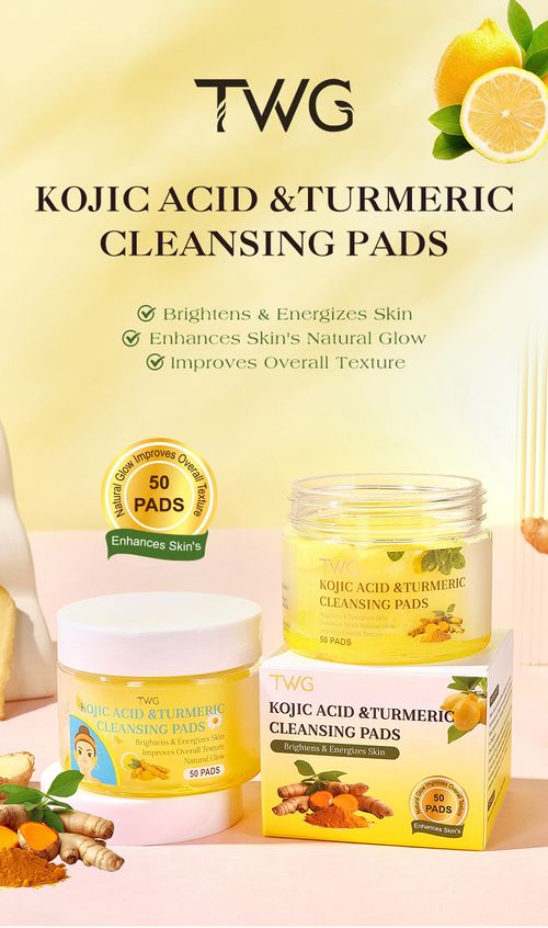TWG Kojic Acid Turmeric Cleansing Pads