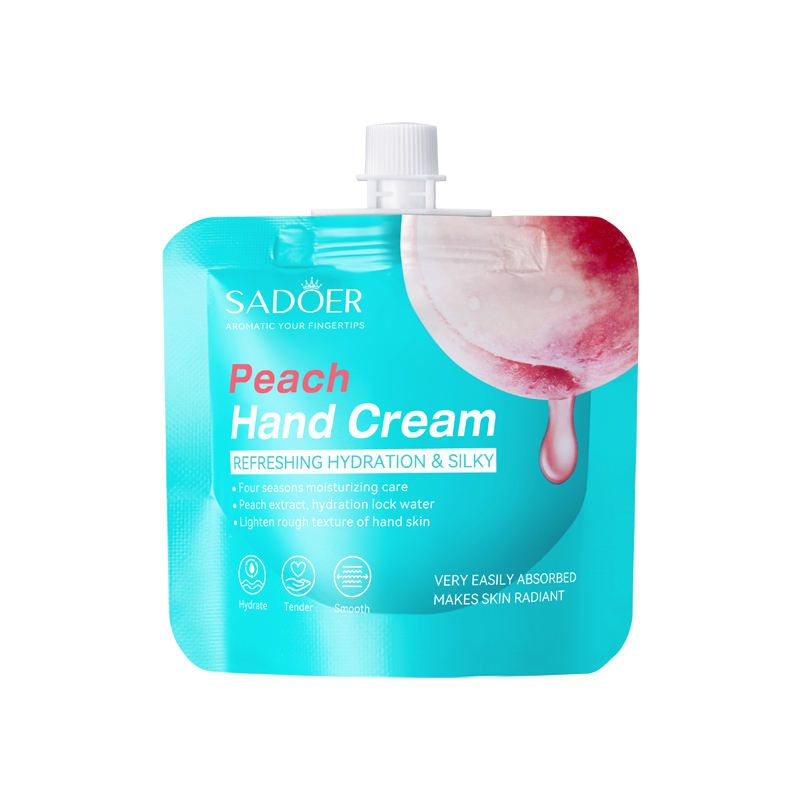 Sado Avocado, Vitamin C, Peach and Aloe Moisturizing Hand Cream, Nourishing and Whitening Hand Cream for Winter