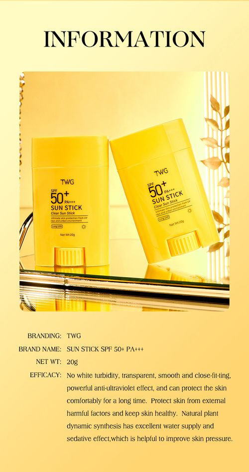 TWG Cleansing Sunscreen Stick SPF50+ PA+++