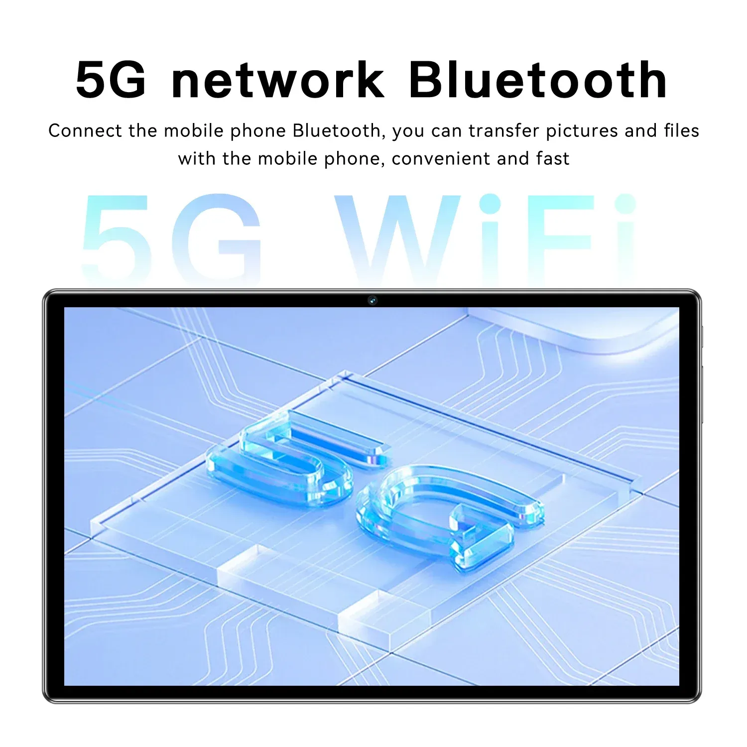 New 10.1-inch Original Android Tablet 12GB RAM 1TB ROM Google Play Dual camera Calling Tablet Bluetooth WIFI Android 11 5000mAh