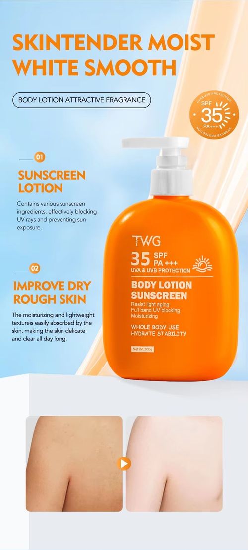 TWG Sunscreen Body Lotion SPF35 PA+++