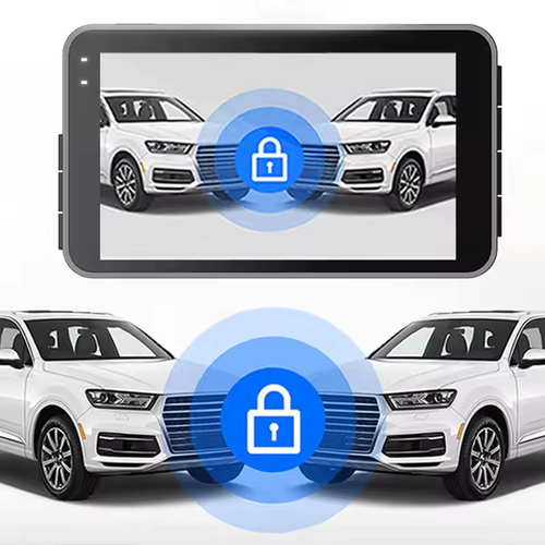 1080P WIFI Dual Dash Cam  24H Parking Monitor   Front  Rear Dual View   Night Vision Loop Recording HD Car Camera