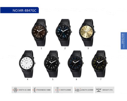 MINGRUI New Product 8847GC Wholesales Custom Fashion Luxury Waterpoof Wrist Quartz Watch For Men