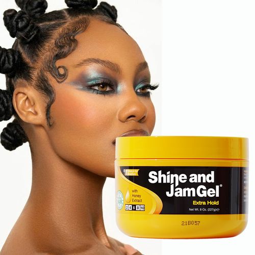 Private Label Wholesale Neat Braid Conditioning Shining Custom Edge Control Hair Gel Hair Wax Shine and Jam For Woman