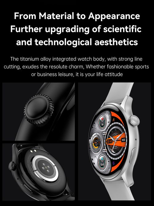 2025 AMOLED smart watch  HK85 1.43inch round  HD full touch screen  ip68 waterproof  fashion luxury ladies smartwatch