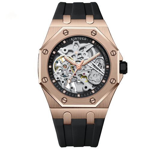 Best Mechanical watch for men, fully automatic mechanical watch, fashionable hollow men's watch, popular waterproof men's watch