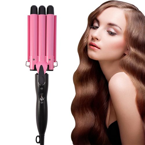 Steamer Steam Styler Cream 3 in 1 Rechargeable Hair Curler Straightener for Men