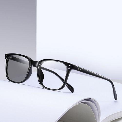 Photochromic Anit Blue Light Glasses Rectangle Eyewear Frame