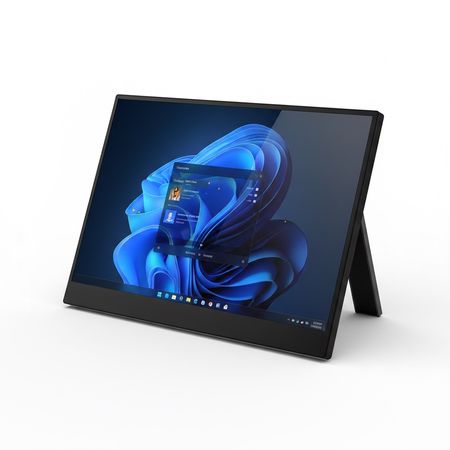 11.6 Inch Portable Monitor - Compact HD Travel Display with Stand, Mini HDMI and USB-C