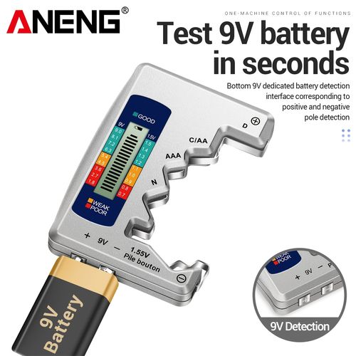Digital Battery Tester with LCD
