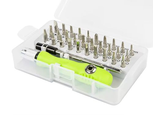32Pcs Portable Magnetic Precision Screwdriver Kit for Phone Car Camera Furniture Repair