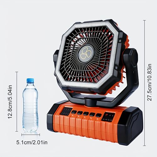 20000mAh Fan Light Power Bank