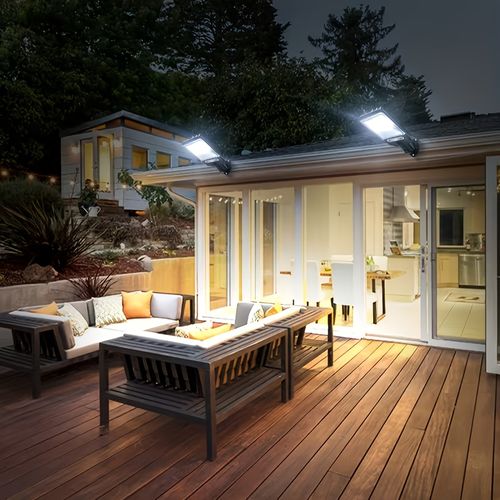 Solar Motion Sensor Wall Lamp