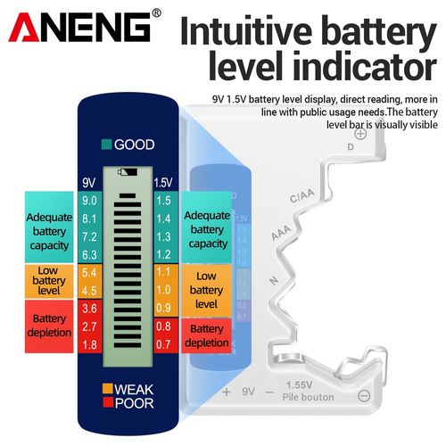 Digital Battery Tester with LCD