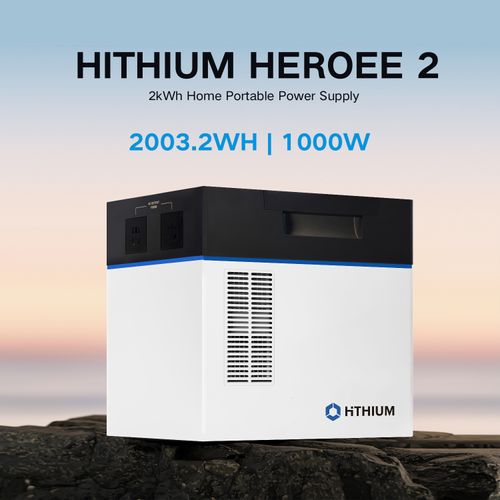 HITHIUM HeroEE 2kWh Portable Power Supply Power Station For Home Backup & Outdoor
