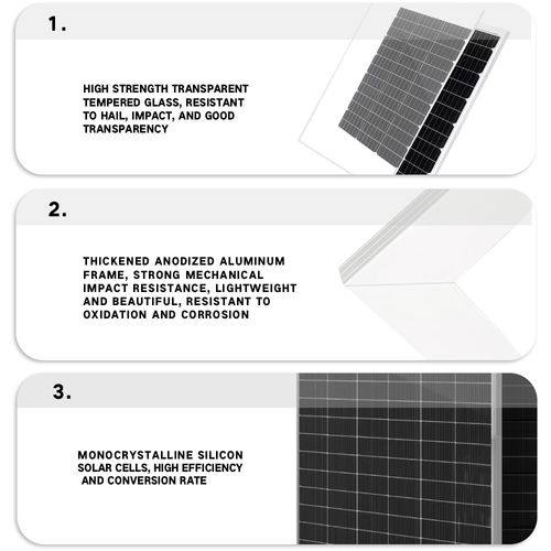 HITHIUM 245W 19V Monocrystalline Solar Panel