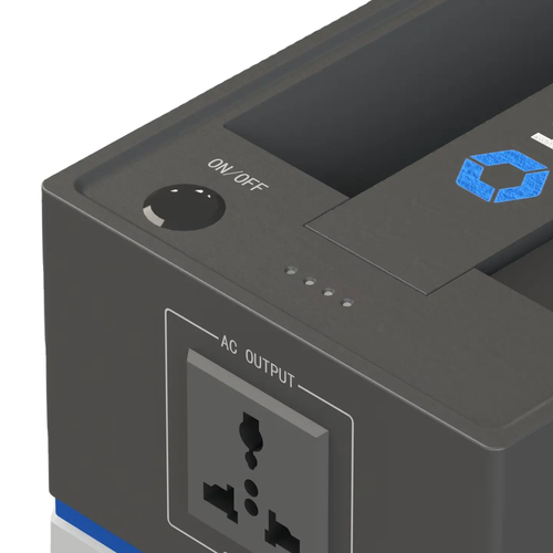 HITHIUM 1kWh Power Station - Solar charge + Power for TV Fan Wifi