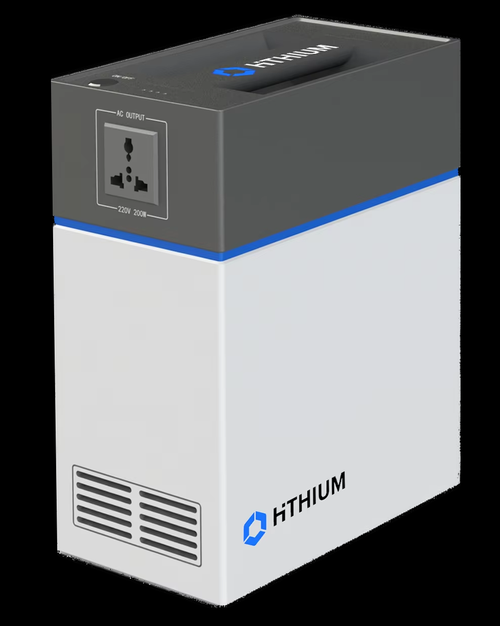 HITHIUM 1kWh Power Station - Solar charge + Power for TV Fan Wifi