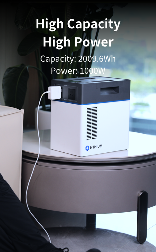 HITHIUM HeroEE 2kWh Portable Power Supply Power Station For Home Backup & Outdoor