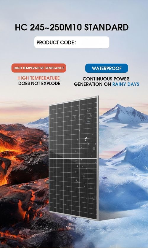 HITHIUM 245W 19V Monocrystalline Solar Panel