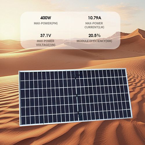 400W 37V Monocrystalline Solar Panel