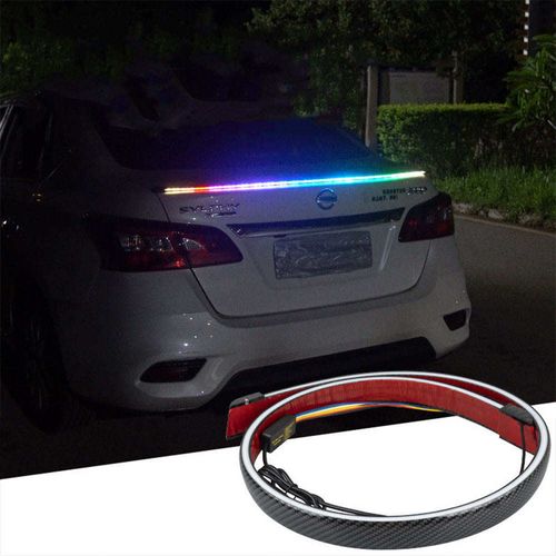 Carbon Fiber Rear Wing Light – Flowing Turn Signal, Brake Light